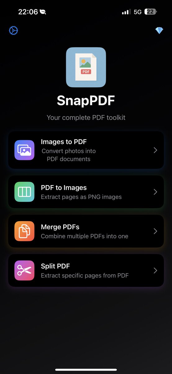 w12_dev_apps's tweet photo. Hey everyone,  here some of prints of my app in action Photo to PDF: SnapPDF📱📁 Try it 
https://t.co/vQY1HqR65K 

#buildinpublic #indiedev #pdf #iOS #pdfapp https://t.co/vu6mF79jXC