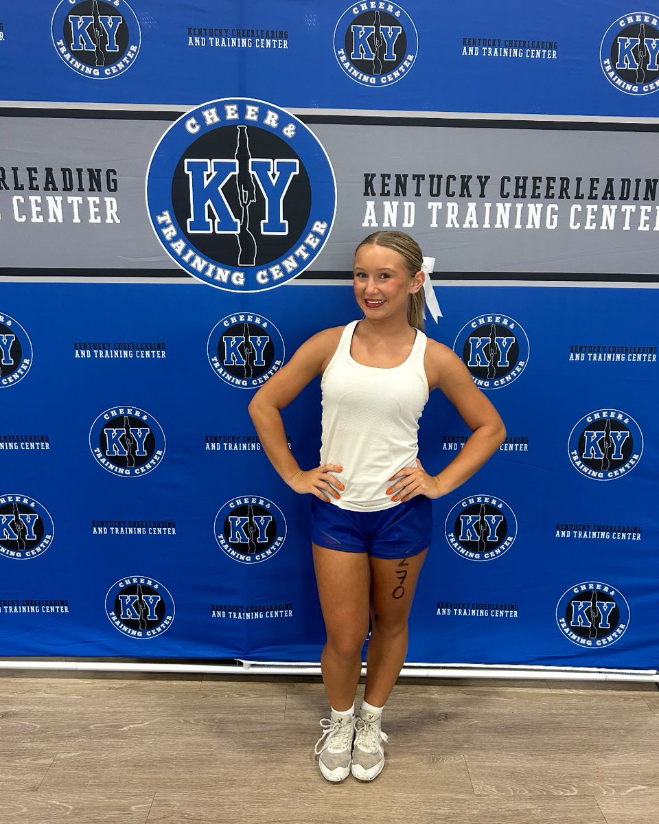 So proud of our girl Austin for attending the Kentucky Cheer Combine today!! Way to go, Austin!