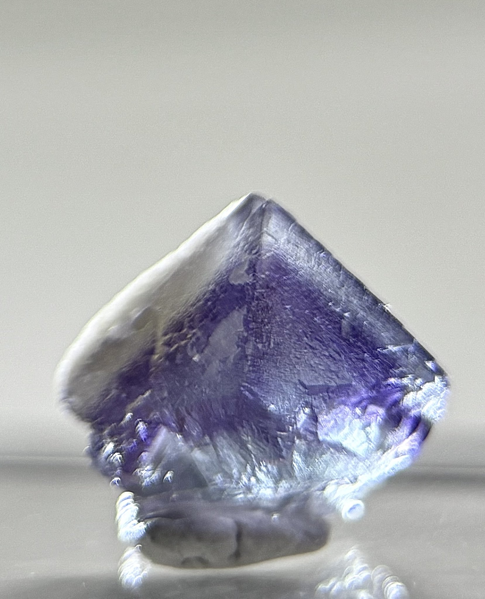 雪の結晶模様 香合 貝殻製 カルサイトインクォーツ - 07 | SELSHA