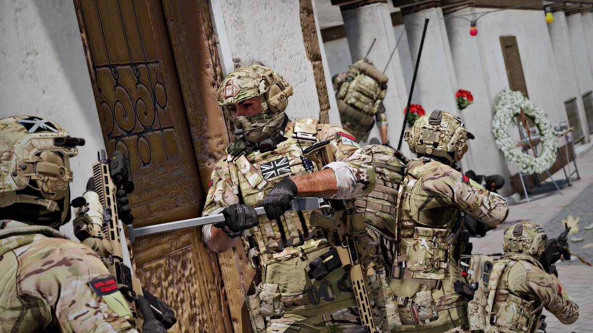 "I Object!" ~ <a href="/40CdoA3/">40 Commando, Royal Marines</a> Marines Declared after Yesterday's Wedding Crash to Apprehend HVTs in the latest <a href="/StratComUK_A3/">Strategic Command UK - Arma 3</a> Operation #ARMA3 #ARMA3Photography #Photography <a href="/ArmaPlatform/">Arma Platform</a> <a href="/bohemiainteract/">Bohemia Interactive</a> <a href="/RoyalMarines/">Royal Marines</a>