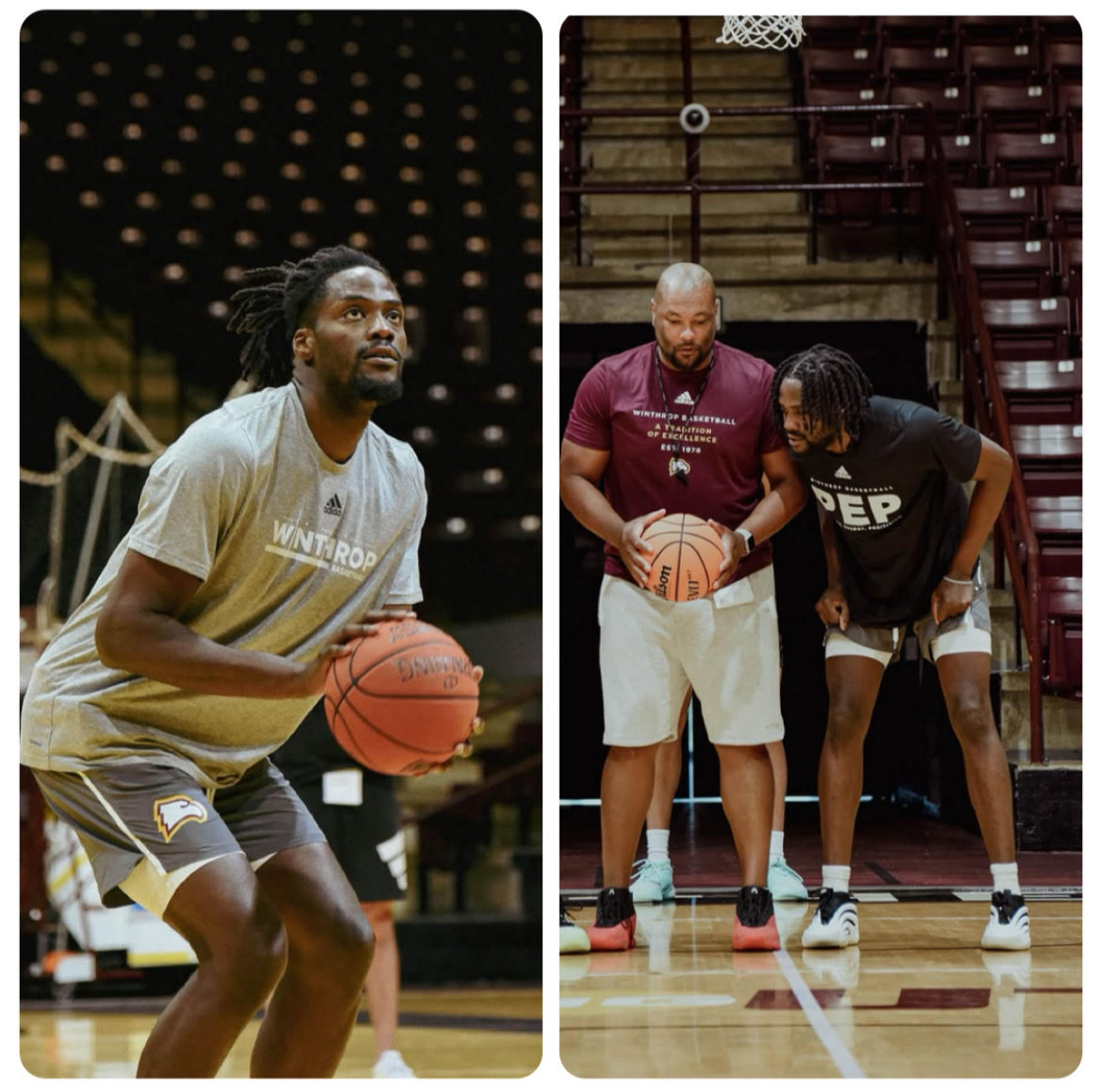 Eagle Debut #8: Meet Edward Nnamoko! The 6’10 big man brings rebounding, defense, and a scoring threat around the rim. He’s played at Georgia State &amp; New Mexico State, with a career-high 16-rebound game &amp; 80% FT shooting last year. He'll have a major role this year as an Eagle!
