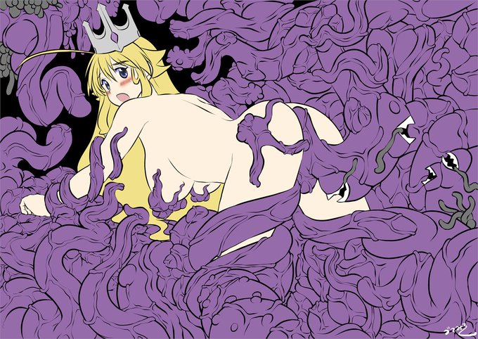 ズブズブ・・・ズブズブ・・・🪱🐙
アンドゥルメダ姫👑は取り込まれてしまった💕‼️ 