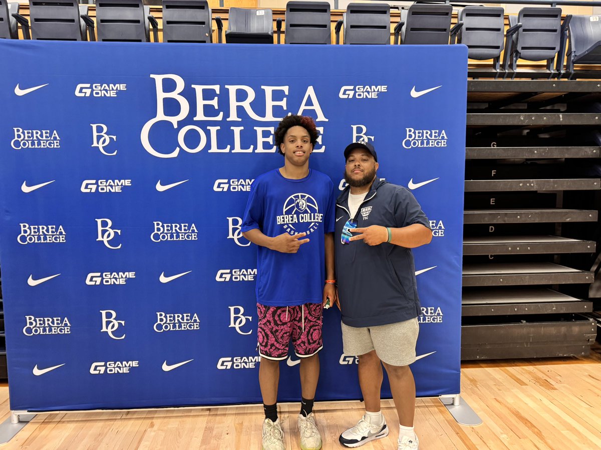 Thank you Coach <a href="/austinnewton/">Austin Newton</a> and <a href="/BereaCollegeMBB/">Berea College Men's Basketball</a>. Had a fun time with your staff and loved the facilities. I’m ready to schedule a campus tour!!