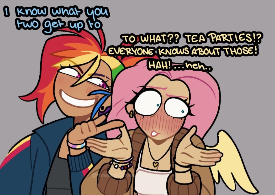 timelessClownry's tweet image. those two are so obvious its not even funny 🤭🤭

#mylittlepony #fluttercord