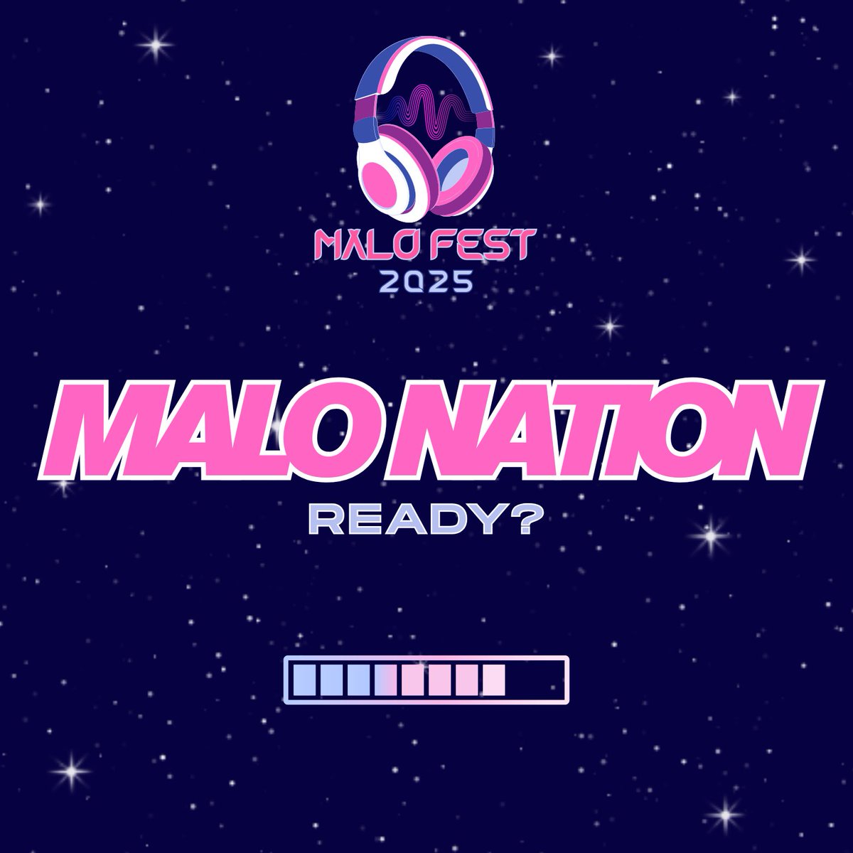 Hear it, feel it, through the power of music. ✨

Malo Nation, are you ready to make music as one and resonate with the soul of the universe? ❤️‍🔥

#MaloFest2025
#Malo7est
#MaloFestBeyondTheSkies