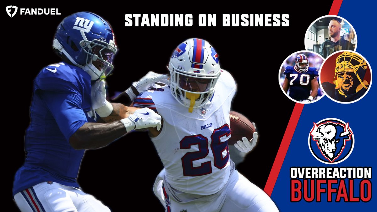 Overreaction Postgame Show returns SUNDAY NIGHT at 8pm, LIVE on our Youtube channel.

<a href="/BleavNetwork/">Bleav</a> <a href="/FanDuel/">FanDuel</a> 
#BILLS #BillsMafia #BuffaloBills #BillsNation #BillsNews #JoshAllen #DailyNewsUpdates 

youtube.com/live/DrYkwzjSh…