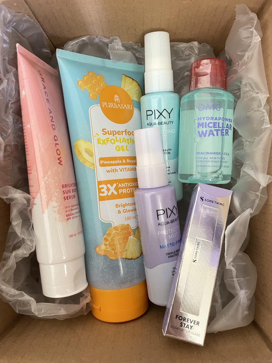 skincare makeup for free BUAT 1 PEMENANG 🫷🏻🙂‍↕️🫸🏻

• RT Like this tweet
• Comment “mao ya”
• be active on my posts

end within 3days. no fee fee👀 good luck!