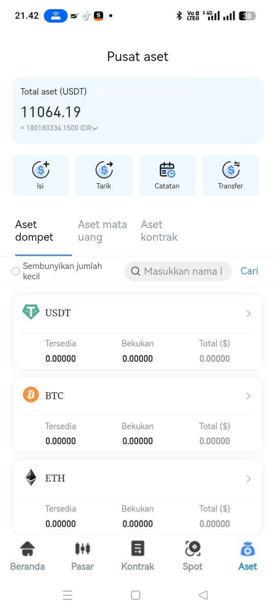 smarttechnolab's tweet image. Ini data pada saat normal, saldo sekitar USD 11,000 lebih, dan status sekarang menjadi 0, dan aplikasi menjadi busy terus menerus.