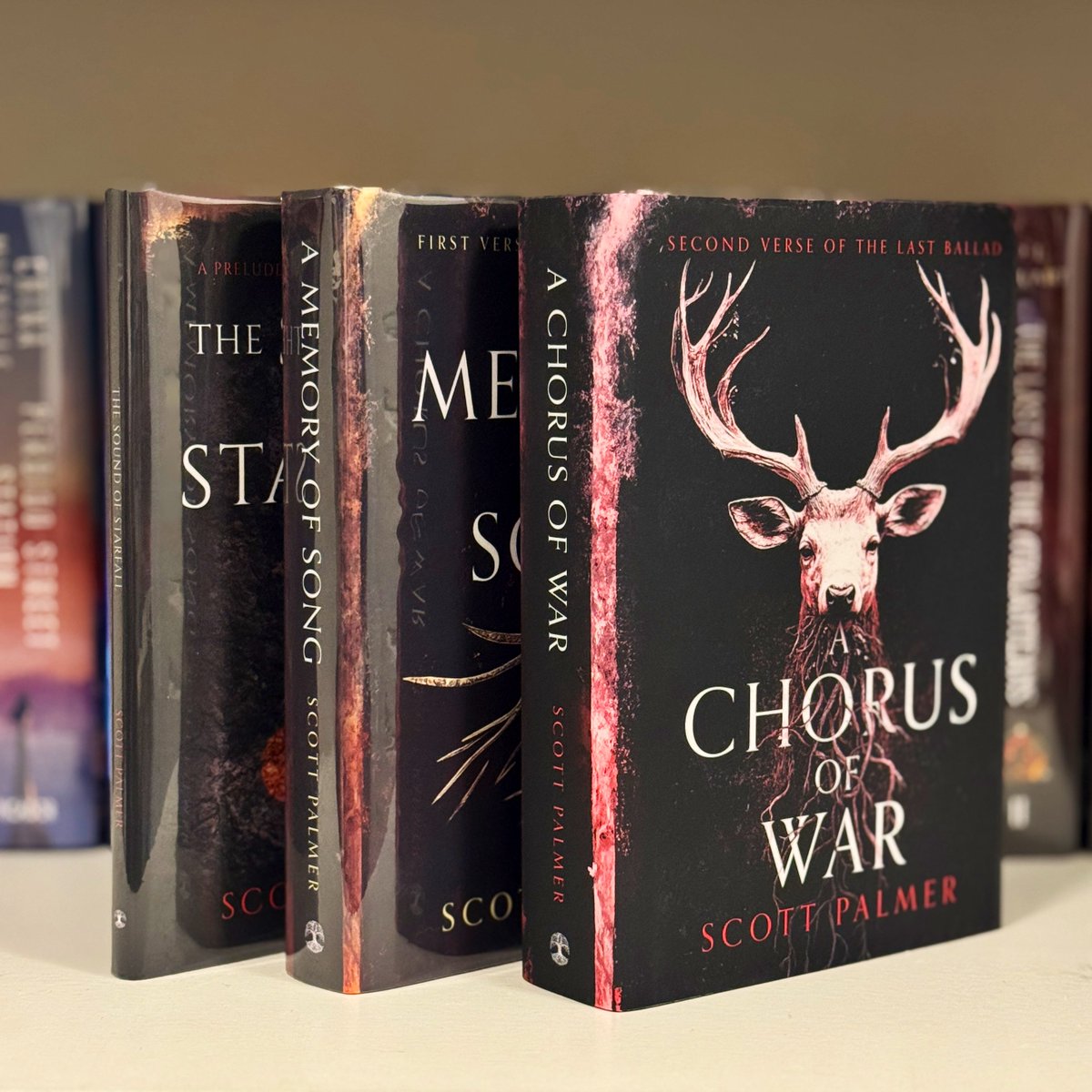 It’s finally here. 🤘🏼 Can’t wait to read, <a href="/SPalmerAuthor/">Scott Palmer</a>. 🦌🔥 #bookmail