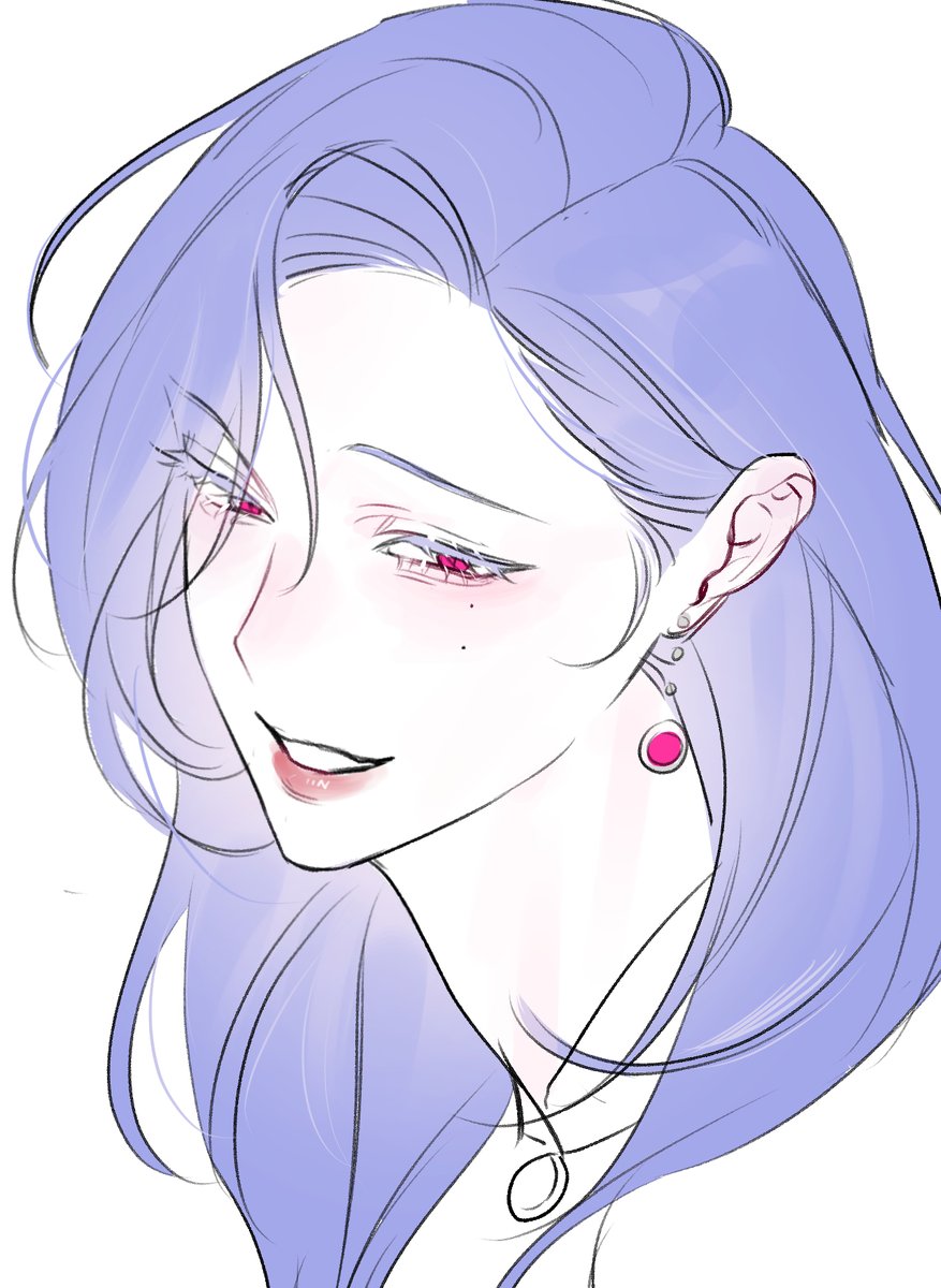 자캐가 다 공설 미인이라 얼굴 그리기가 넘 힘들다