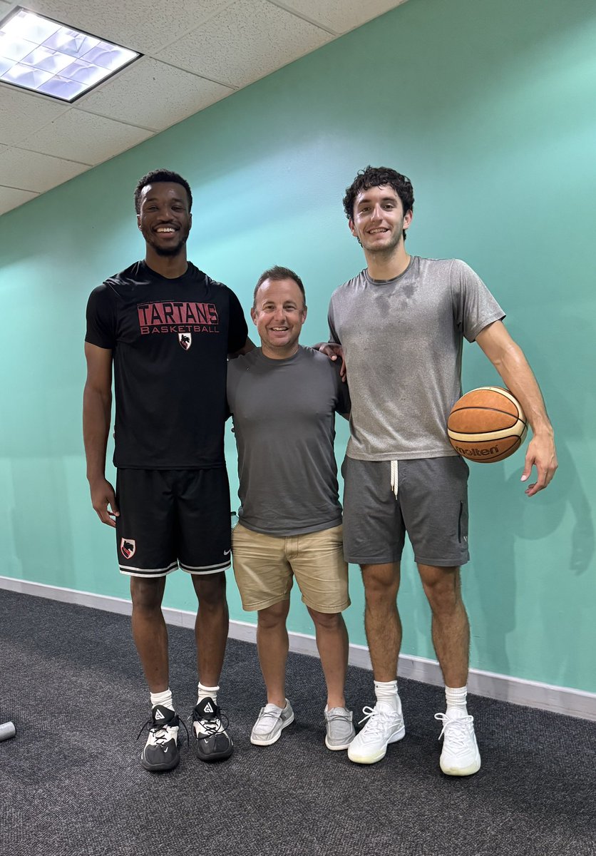 David Hess (@coach_dhess) on Twitter photo Great to watch John and RJ train with Jordan (<a href="/fdlbasketball/">Jordan Newman</a> ) yesterday.
Their growth into pros is amazing, since our days at Stevenson, and a big reason is Jordanβs training.
Special moment watching 3 former players together. Best of luck in Europe this season! Great to watch John and RJ train with Jordan (<a href="/fdlbasketball/">Jordan Newman</a> ) yesterday.
Their growth into pros is amazing, since our days at Stevenson, and a big reason is Jordanβs training.
Special moment watching 3 former players together. Best of luck in Europe this season!