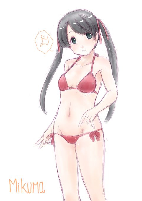 #なんの脈絡もなく水着イラストを再掲して最近フォローしてくれたフォロワーを怖がらせましょう 