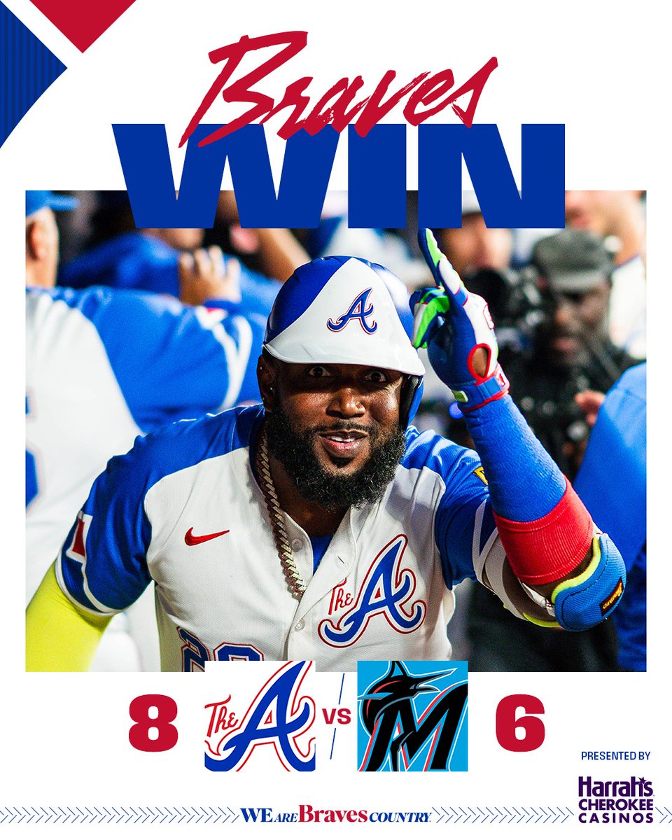 Game ✅
Doubleheader ✅
Series ✅

#BravesCountry