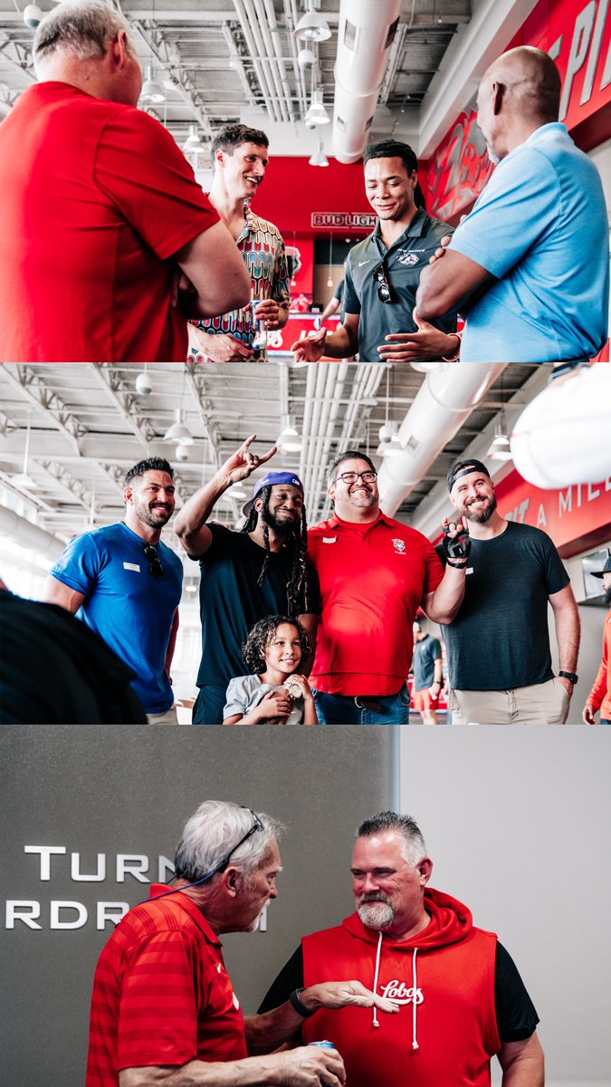 New Mexico Football (@unmlobofb) on Twitter photo We enjoyed having <a href="/UNM_Lettermen/">UNM Alumni Lettermen</a> join us this weekend!๐
#GoLobos | ๐บโฌ๏ธ We enjoyed having <a href="/UNM_Lettermen/">UNM Alumni Lettermen</a> join us this weekend!๐
#GoLobos | ๐บโฌ๏ธ