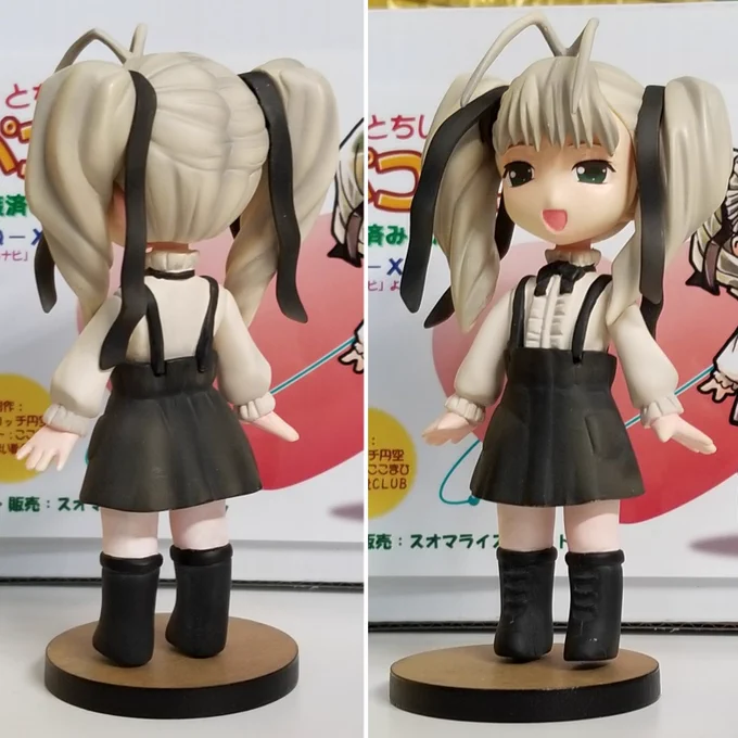 アイノ・ペコネンさん(「こころナビ」©Q-X様) お誕生日 いつものリサイクル GKメーカー:スオマライストゥットゥさんキット用スケッチ&円空メンバー原型制作の完成品フィギュア #きゅーくす #こころナビ