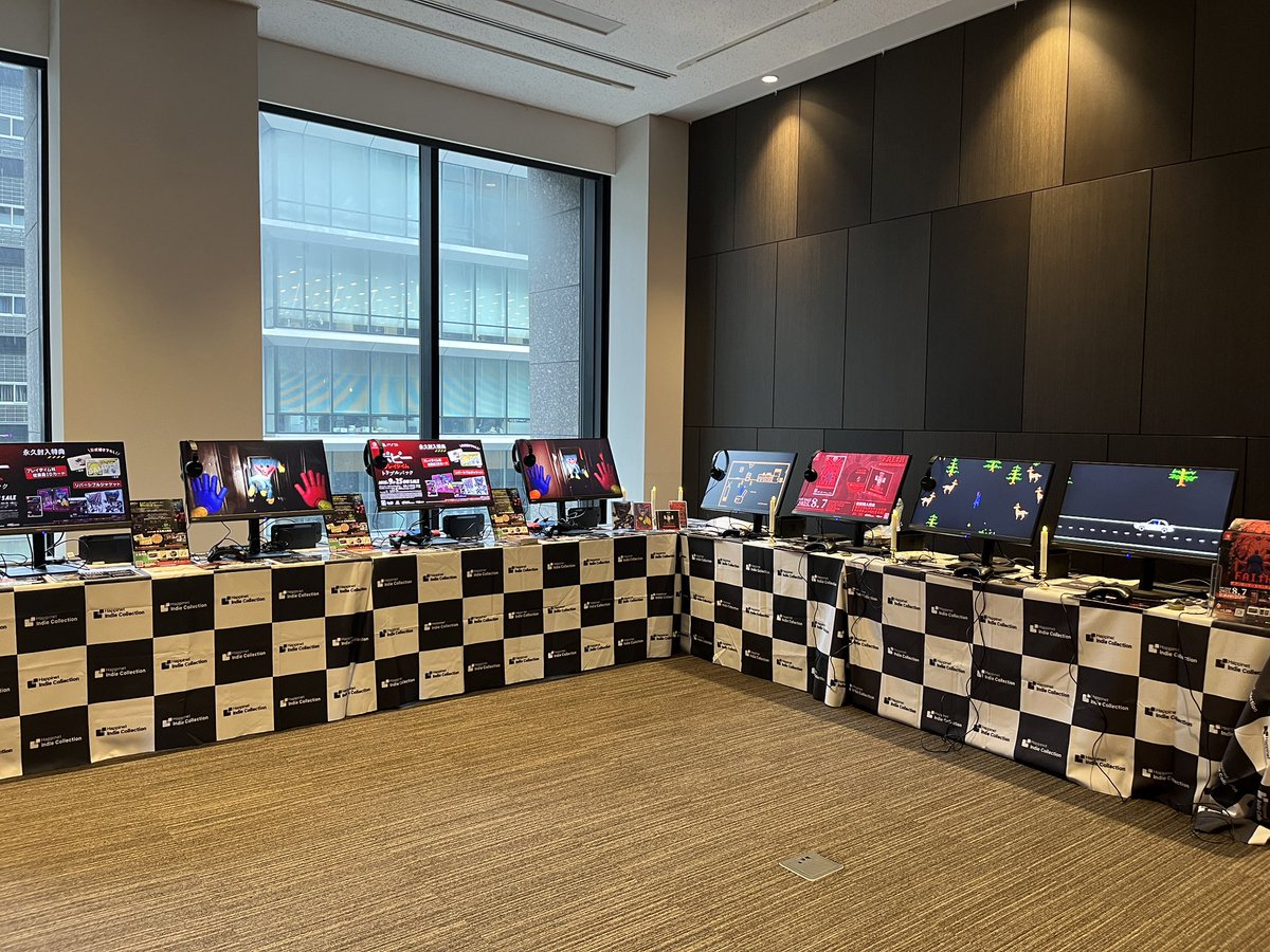 ハピネットゲームズ(Happinet GAMES) (@happinet_game) on Twitter photo コングレスクエア日本橋10周年記念「ムー怪奇ゲームフェス」にHappinet Indie Collection出展!
BitSummit京都から東京日本橋に場所を移し、再びエイミーの腕が迫り来る…✝️
イベントは本日17時まで開催!
カオスな現場にぜひ👽
web-mu.jp/news/58163/ コングレスクエア日本橋10周年記念「ムー怪奇ゲームフェス」にHappinet Indie Collection出展!
BitSummit京都から東京日本橋に場所を移し、再びエイミーの腕が迫り来る…✝️
イベントは本日17時まで開催!
カオスな現場にぜひ👽
web-mu.jp/news/58163/