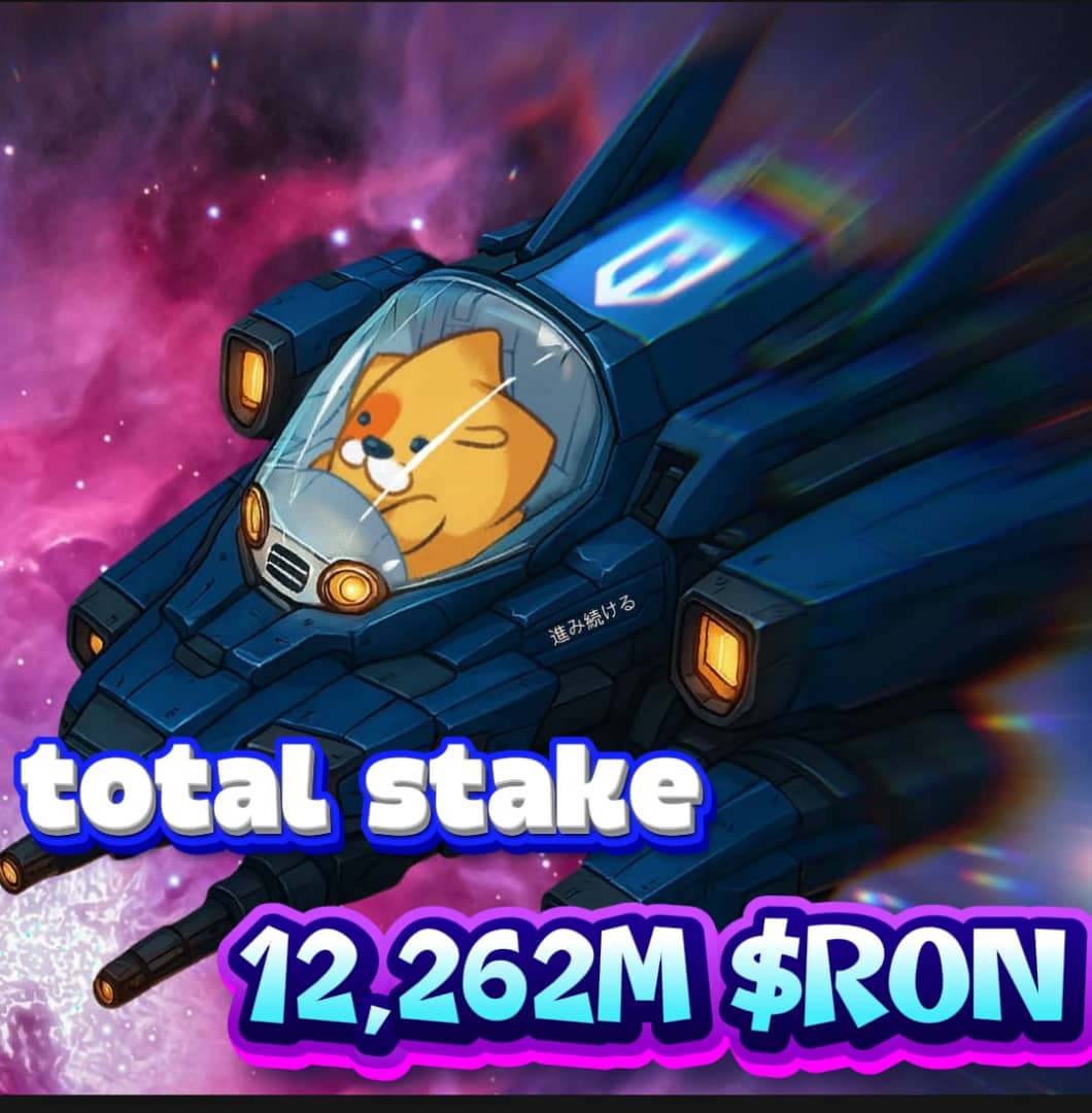 Estamos felices que nuestro Nuestro validador de Kanstar ha alcanzado 12 millones de RON staked🐶
 Gracias a nuestra comunidad por su confianza y apoyo. Sigamos creciendo y validando juntos el futuro. 💙

<a href="/KanstarWorld/">KANSTAR 💫</a> <a href="/Kind_HQ/">KIND</a>
<a href="/Ronin_Network/">Ronin</a> 

app.roninchain.com/validator/0xaa…