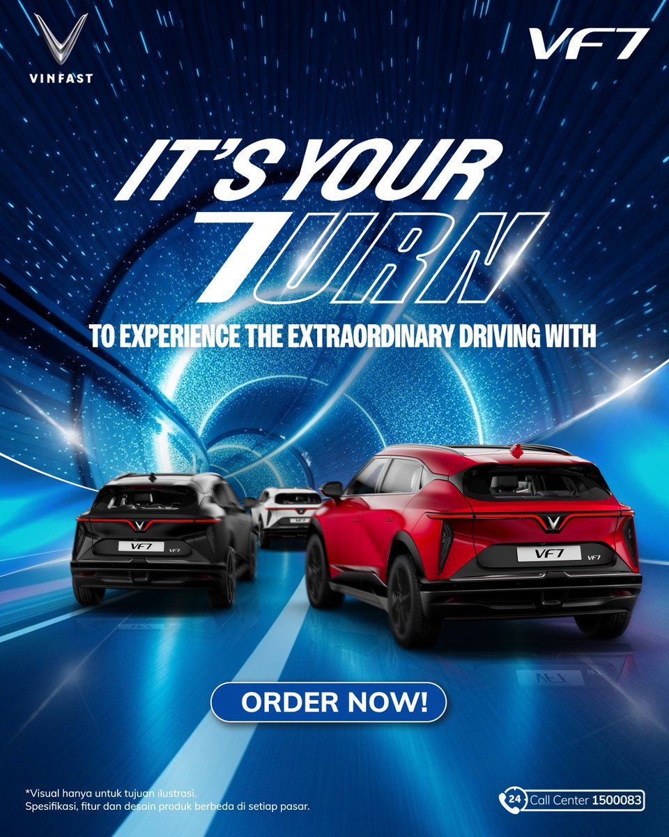 Rasakan langsung sensasi berkendara VinFast VF 7 dengan paket baterai subscription bulanan yang fleksibel:
✅ Tanpa deposit
✅ Tagihan pasca bayar
✅ Garansi baterai seumur hidup

Mulai dari Rp905.000/bulan dengan jarak tempuh unlimited.

Order VF7 ECO dengan Battery