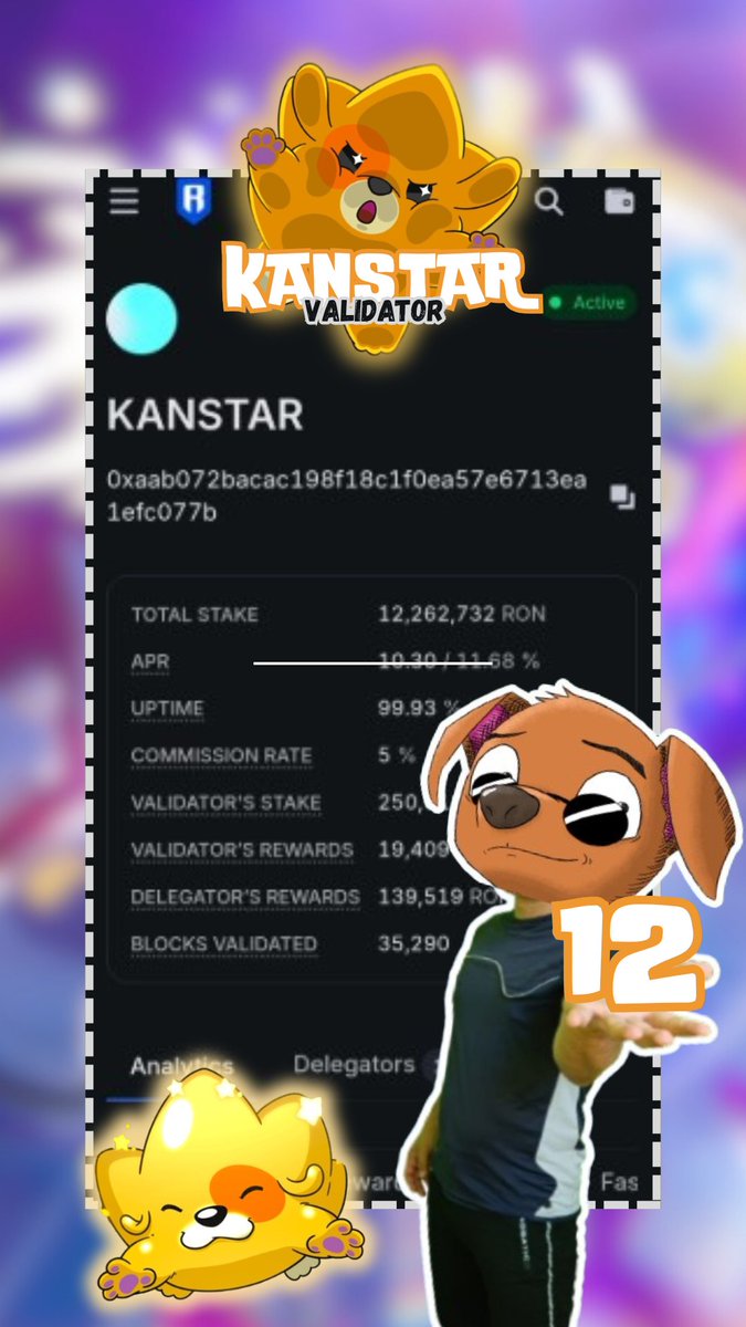 KANSTAR milestone isn't measured in $Ron but in the courage of a united community that believes in the impossible. 12 million support a dream that is no longer a utopia, but living history! ❤️‍🔥🐾 WOOF