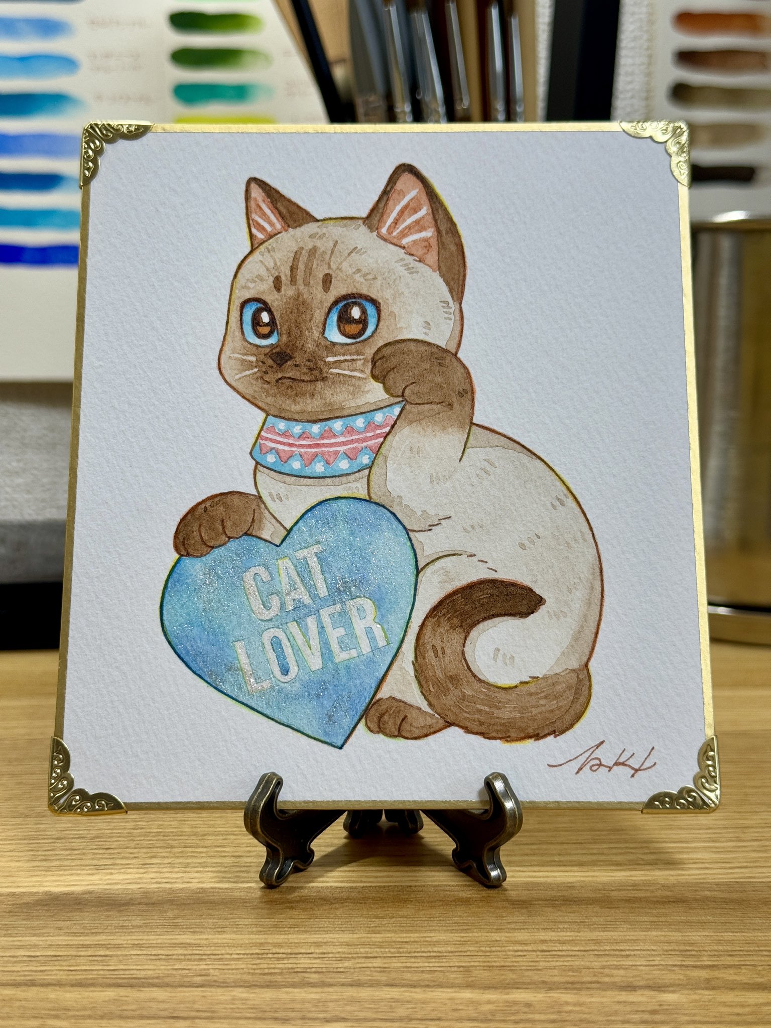 TAKURO 手描き猫の絵 さや TAKI🐈‍⬛Cat Lover Creator (@takiartworks) / X