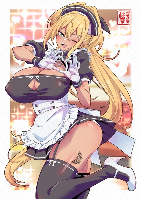 本日8月10日はハートの日だそうです～🍑😍💕
 #ハートの日 