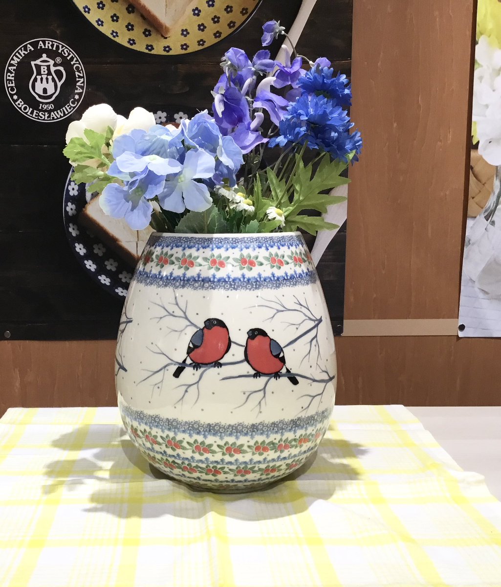 新品　ポーランド食器 16cmプレート 花  ツェラミカ アルティスティチナ ポーランド食器 11.8cmボウル 花 ツェラミカ アルティスティチナ