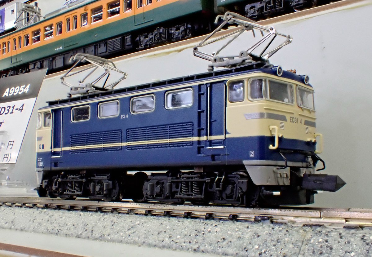 マイクロエース】試作品情報60 □(N)大井川鐵道 ED31-4（国鉄特急色