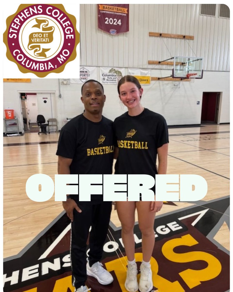 Blessed and grateful to receive my first offer from Stephens College!
Thank you <a href="/AndreBell111/">Andre Bell</a> for the opportunity! Go Stars!  <a href="/MissouriPhenom/">Phenom Basketball</a> <a href="/PrepGirlsHoops/">Prep Girls Hoops 🏀</a> <a href="/FHN_GirlsBBall/">FHN Lady Knights Basketball</a>