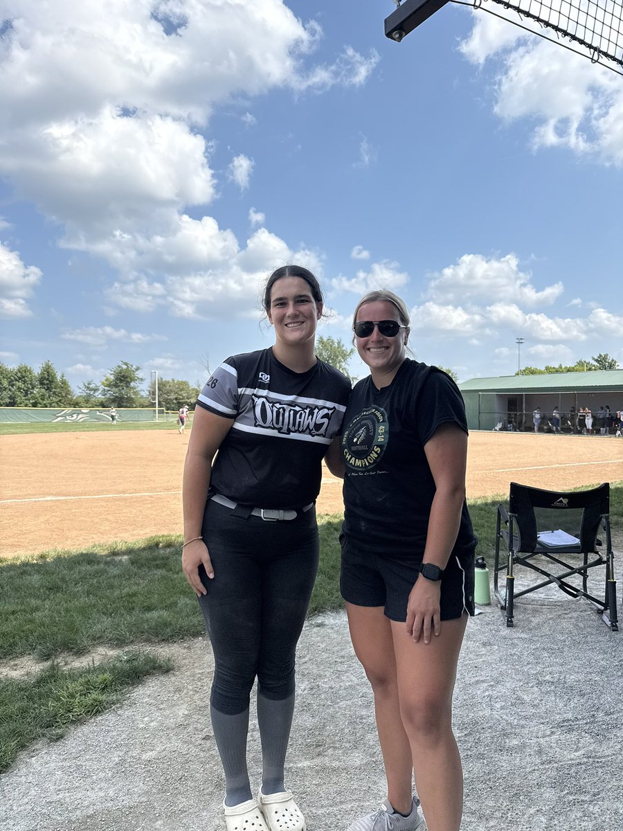 I had a great time being back at Tiffin for another camp!! Thank you <a href="/Paige_McMenemy/">Paige McMenemy</a> <a href="/MeganMcMenemy25/">Megan (McMenemy) Bammann</a> and players for hosting such a fun day of softball!!