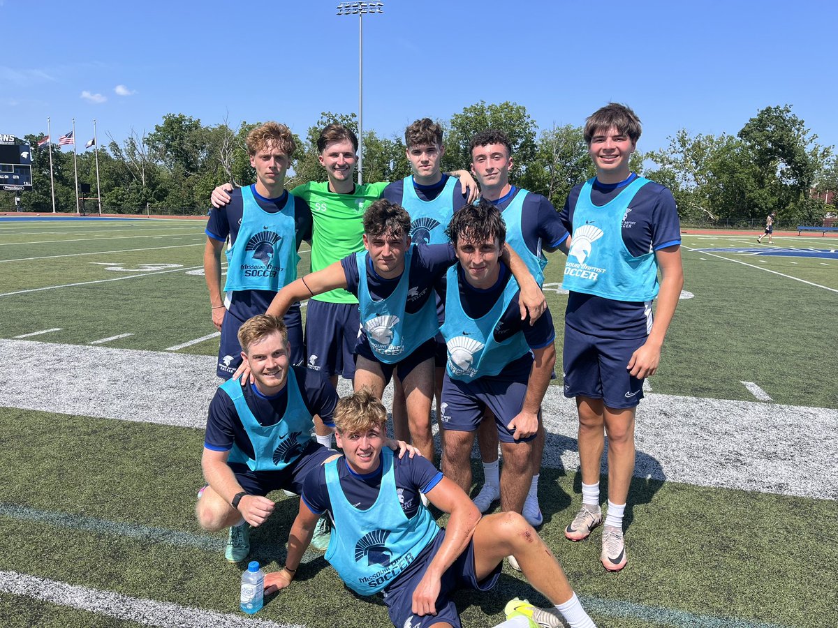 Preseason training begins.  Here’s our World Cup winners !! <a href="/MBUAthletics/">Missouri Baptist Athletics</a>
