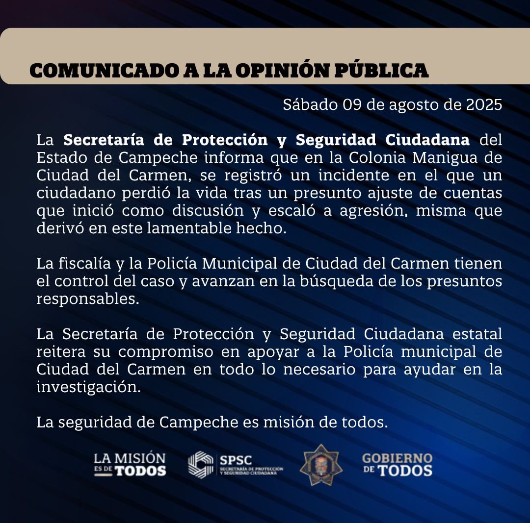 🚨COMUNICADO OFICIAL🚨
09/08/2025