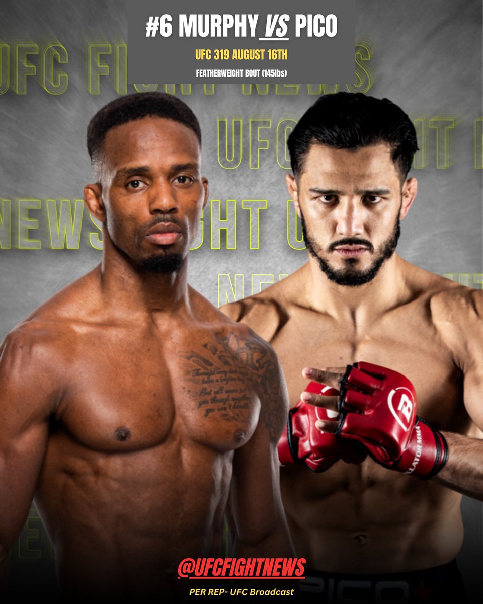 SabatelloStan's tweet image. The last time a bellator fighter who is a wrestler with powerful hands coming off 2 KO wins in a row in a co-headlined a UFC PPV on their debut against the #6 ranked in the world was when Chandler KOd #6 Hooker at UFC 257..

HISTORY WILL REPEAT ITSELF. #TEAMPICO