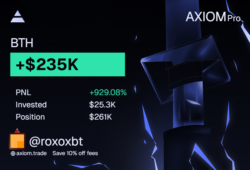 +250k in 2 days

You can change your life instantly in this market

don't take it for granted.

lock in