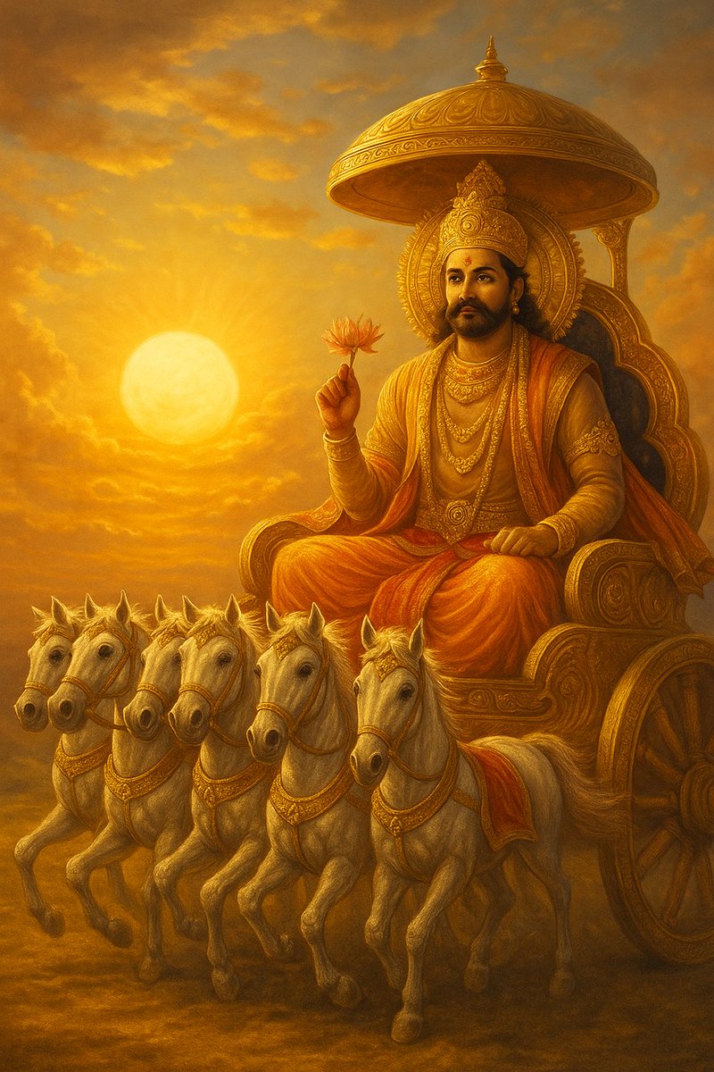 surbjit's tweet image. ☀️ आदित्याय नमः

“सूर्य न केवल प्रकाश देता है, वह जीवन भी देता है।” 🌞

इस रविवार, मन, वाणी और कर्म से उजियारा फैलाएँ — जैसे सूर्य सबके लिए समान चमकता है।
#SundayVibes #suryadev #spiritualsunday #MorningMotivation
