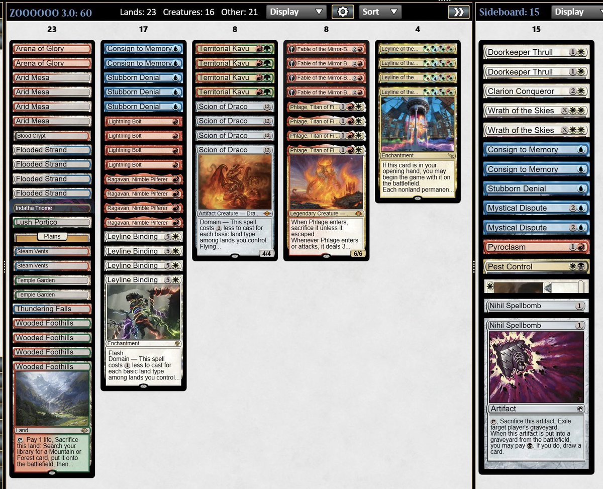 Top 8 modern showcase with zoo! 🐉 Deck is great, really enjoying it! 

R1: Mono G Zenith⚡️❌⚡️
R2: Storm❌⚡️⚡️
R3: Esper Blink ❌⚡️⚡️
R4: Energy⚡️❌⚡️
R5: Zoo⚡️⚡️
R6: Living end ⚡️❌⚡️
R7: Neoform ⚡️⚡️
R8: Affinity ⚡️⚡️
R9: Energy ⚡️⚡️
R10: Scoop opponent in 🤝
T8: Energy ❌❌