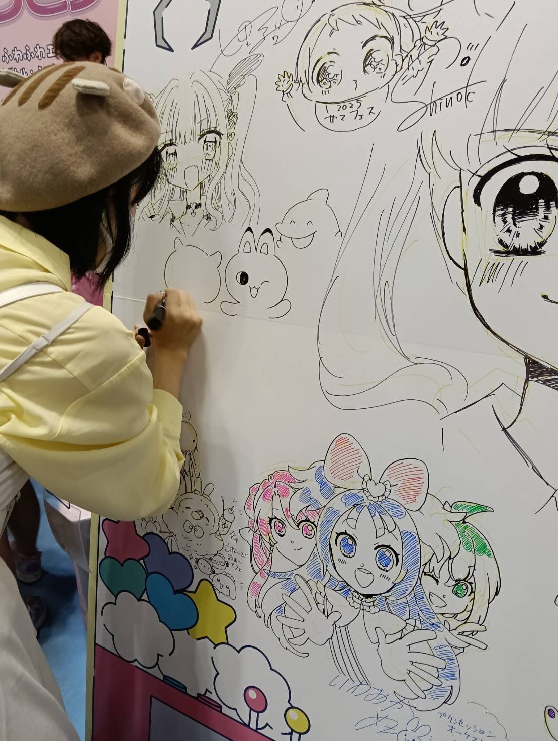 小学館 ちゃお 羽山ゆあ先生 直筆サイン入りイラスト ガールズコミックフェス たまごっち 羽山ゆあ 直筆サイン