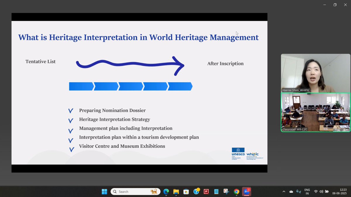 Wildlife Institute of India (@wii_india) on Twitter photo New perspectives, new narratives! 📚🌎 Ms. Haeree Shim, WHIPIC's Head of Education & Networking, brought fresh insights on global shifts in heritage interpretation, redefining how we tell our shared stories! 🌟
<a href="/moefcc/">MoEF&CC</a> <a href="/wii_india/">Wildlife Institute of India</a> <a href="/SACONCoimbatore/">SACON_Sálim Ali Centre</a> <a href="/GobindsagarBha1/">Gobind Sagar Bhardwaj</a> <a href="/sureshwii/">Suresh Kumar</a> New perspectives, new narratives! 📚🌎 Ms. Haeree Shim, WHIPIC's Head of Education & Networking, brought fresh insights on global shifts in heritage interpretation, redefining how we tell our shared stories! 🌟
<a href="/moefcc/">MoEF&CC</a> <a href="/wii_india/">Wildlife Institute of India</a> <a href="/SACONCoimbatore/">SACON_Sálim Ali Centre</a> <a href="/GobindsagarBha1/">Gobind Sagar Bhardwaj</a> <a href="/sureshwii/">Suresh Kumar</a>