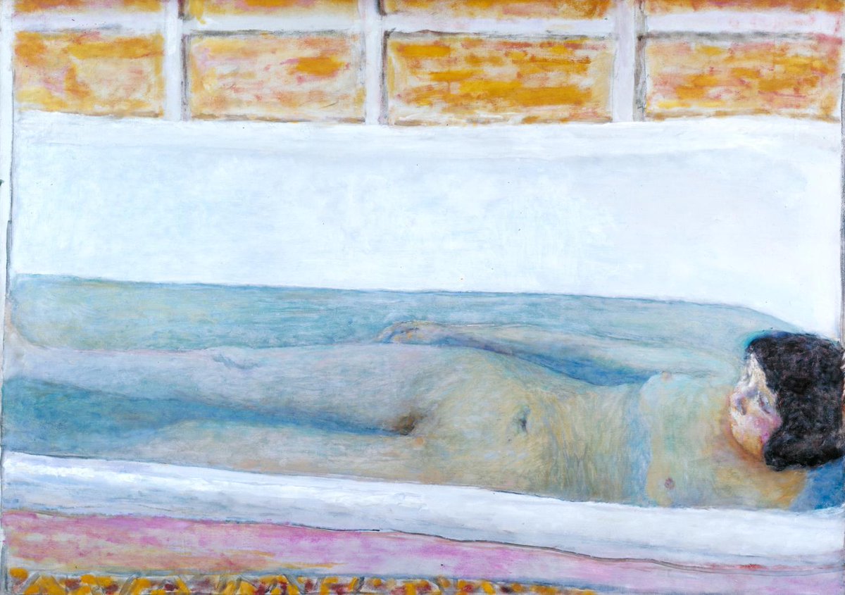 The Bath #artbots #bonnard