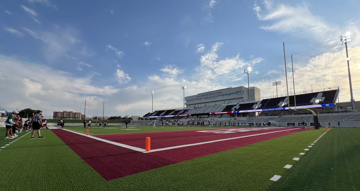 Tyler_Liger's tweet image. Tonight, I stepped inside of @WTAMUFootball’s Bain-Schaeffer Buffalo Stadium for the first time. I had the opportunity to walk around on the field, check out the press box and watch the Buffs scrimmage.

As an alumnus, I have to say that it’s beautiful. 

#GoBuffsGo #WestisBest