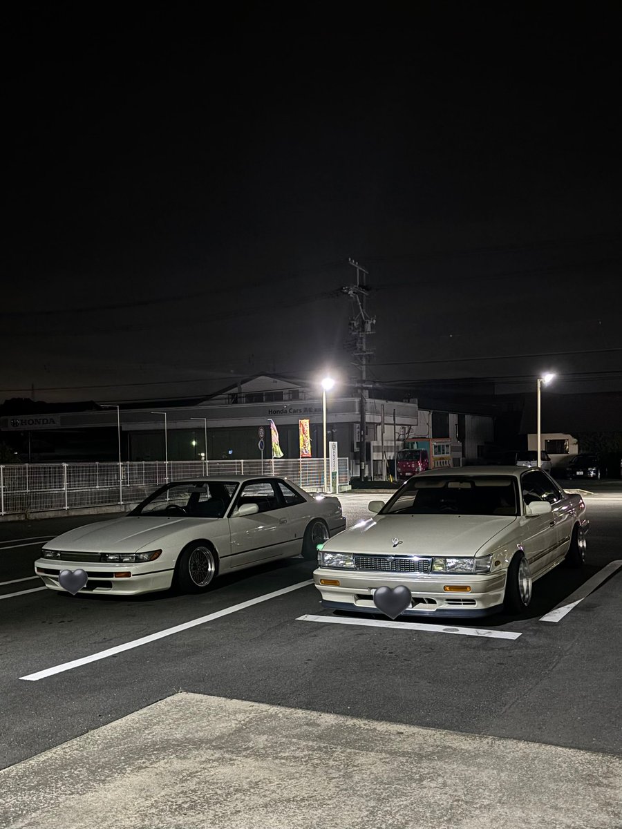 s13シルビアとc33ローレル🩶🩶