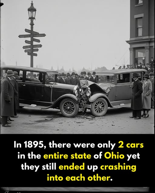 100多年前，尽管整个俄亥俄州只有两辆汽车，但仍然撞在了一起。这叫冤家路窄，还是物以类聚？