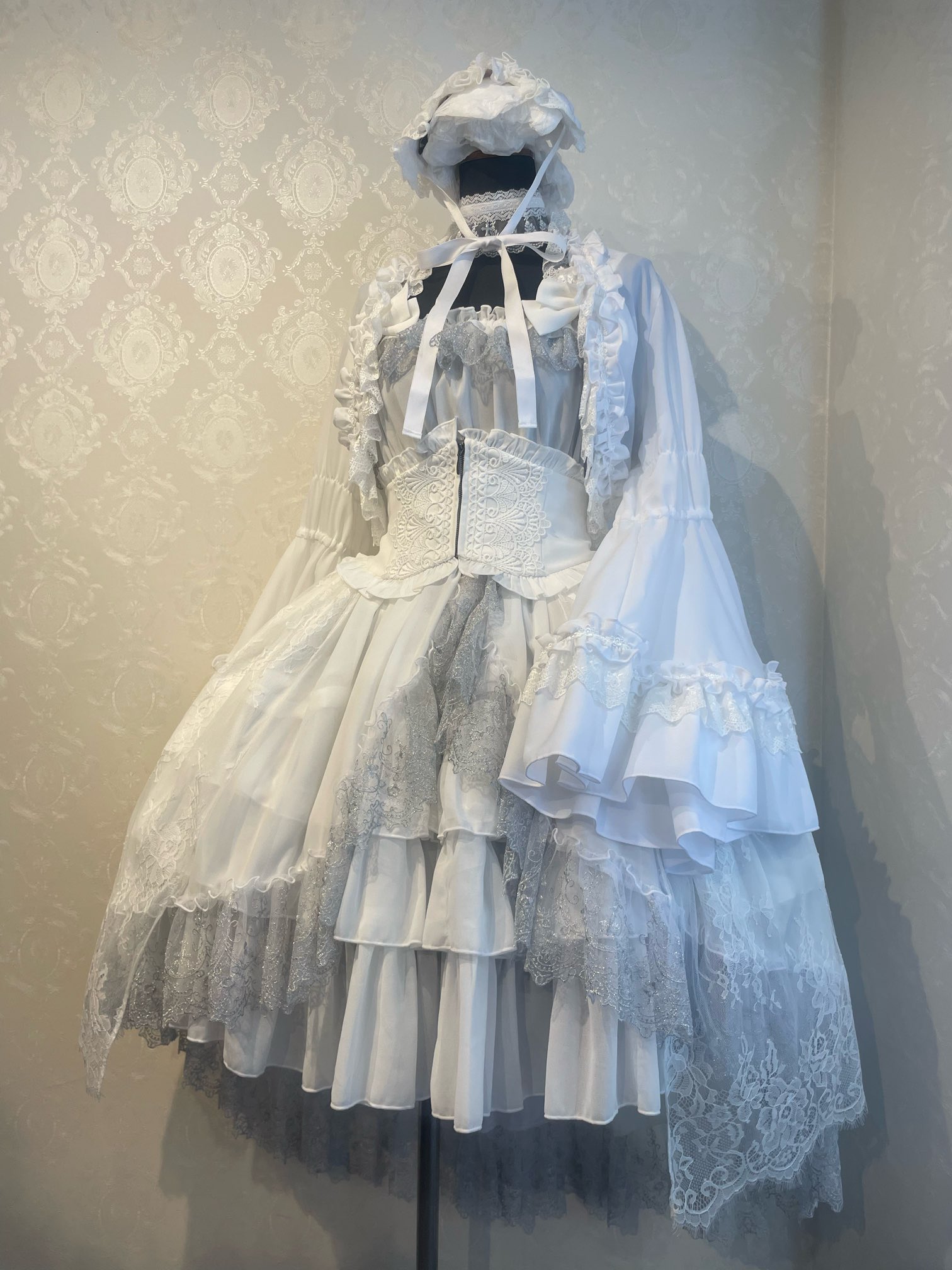 ヴァレリス　Coquelicot Dress ガーゼ ATELIER-PIERROT】ヴァレリス Coquelicot Dress -gauze-