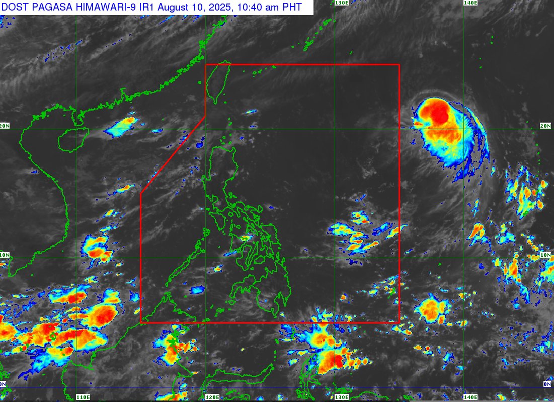 dost_pagasa's tweet image. TROPICAL CYCLONE ADVISORY NR. 5
Severe Tropical Storm PODUL
Issued at 11:00 AM, 10 August 2025
Valid for broadcast until the next bulletin at 11:00 PM today.

SEVERE TROPICAL STORM “PODUL” CONTINUES TO ACCELERATE WHILE MAINTAINING ITS STRENGTH.