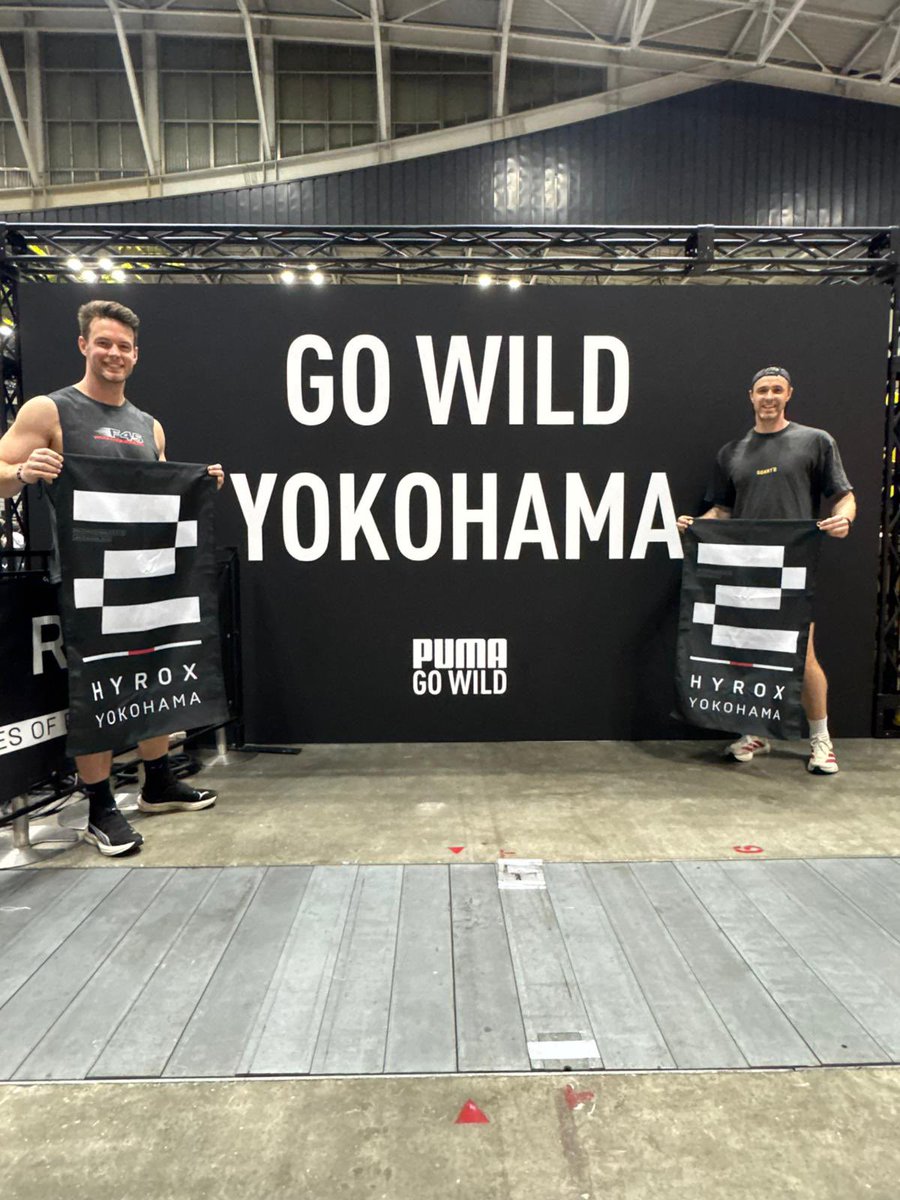 acooper87's tweet photo. 2nd place at Hyrox Men’s Doubles Pro in Yokohama #hyrox #hyroxjapan https://t.co/1CRGQLCXiE