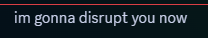 help why is the disruptor from #waroftheworlds2025  trying to dm me