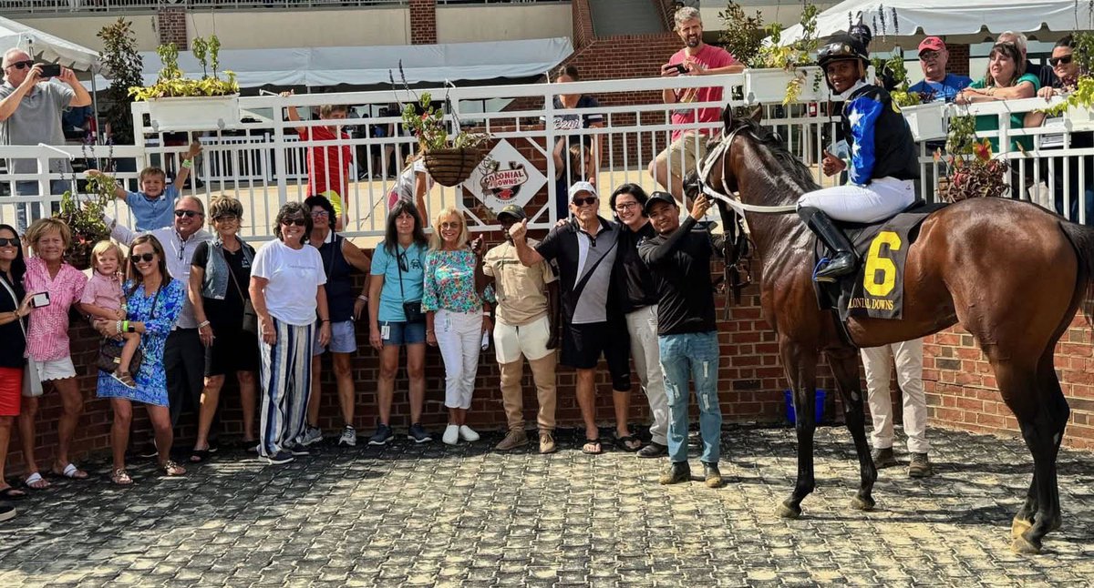 Great win by Bettinonit! Chance It gets another winner! Thank you, Micah Husbands, for the great ride, Shooting Star Thoroughbreds silks look great on you! Congratulations to all our members. Good job and big thanks to the entire team! #FLBred #FLSire #VACert #Chanceit