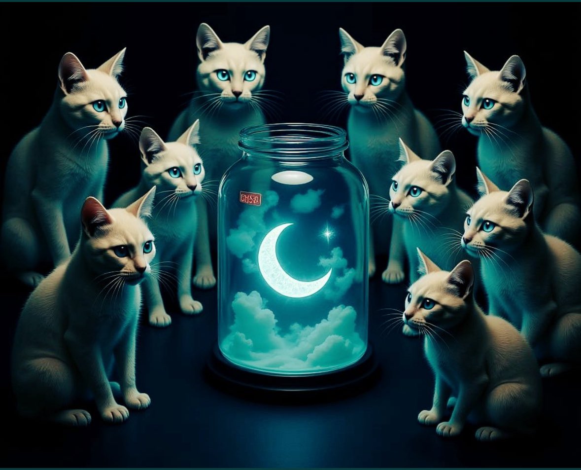 The safest place to park capital in the meme-sphere rn is 🌙🐱. 

Community is holding it down through all sorts of jeetery. The lack of volatility at this point is bullish af tbh. 

We are all 🌙🐱