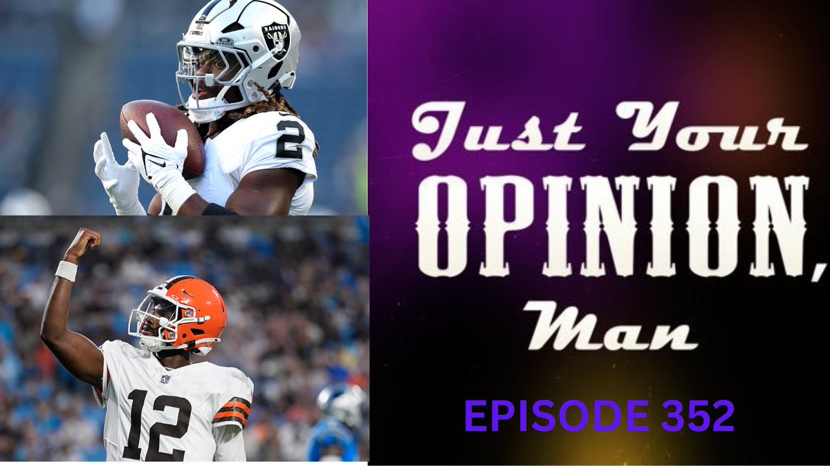 Just Your Opinion, Man (@jyompodcast) on Twitter photo Live at 11
<a href="/langfordkcbs/">Steven Langford</a> <a href="/dpapapops/">Derek Papa</a>
WK 1 Preseason Reax #RaiderNation #FTTB #DawgPound
NFC East Preview #FlyEaglesFly #RaiseHail #DallasCowboys #BigBlue
Watch on X or...
YouTube: youtube.com/live/0FyDPFhBI…
Instagram: instagram.com/jyompodcast/ Live at 11
<a href="/langfordkcbs/">Steven Langford</a> <a href="/dpapapops/">Derek Papa</a>
WK 1 Preseason Reax #RaiderNation #FTTB #DawgPound
NFC East Preview #FlyEaglesFly #RaiseHail #DallasCowboys #BigBlue
Watch on X or...
YouTube: youtube.com/live/0FyDPFhBI…
Instagram: instagram.com/jyompodcast/