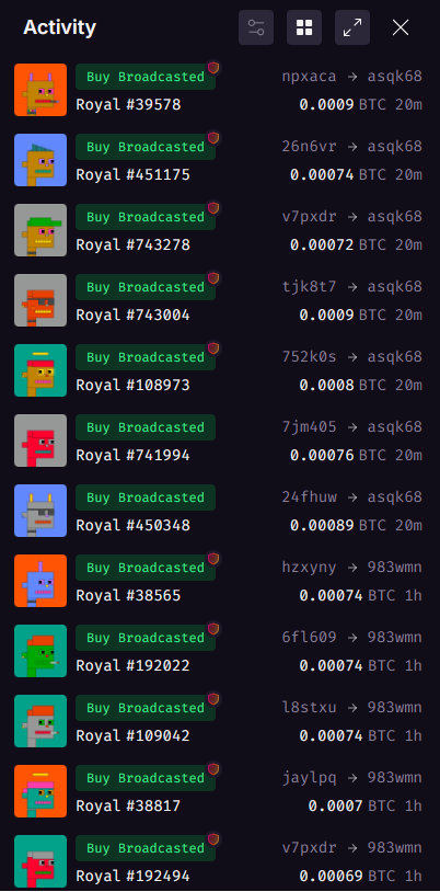 xbt721's tweet photo. There is no stopping this

watch the consensus and narrative shift now while everyone realises that @TheRoyals_DMT is one of the best Ordinals collections we have with underlying innovation

Royals will flip most Collections
you are truly $NAT ready https://t.co/sx5Afapkr6