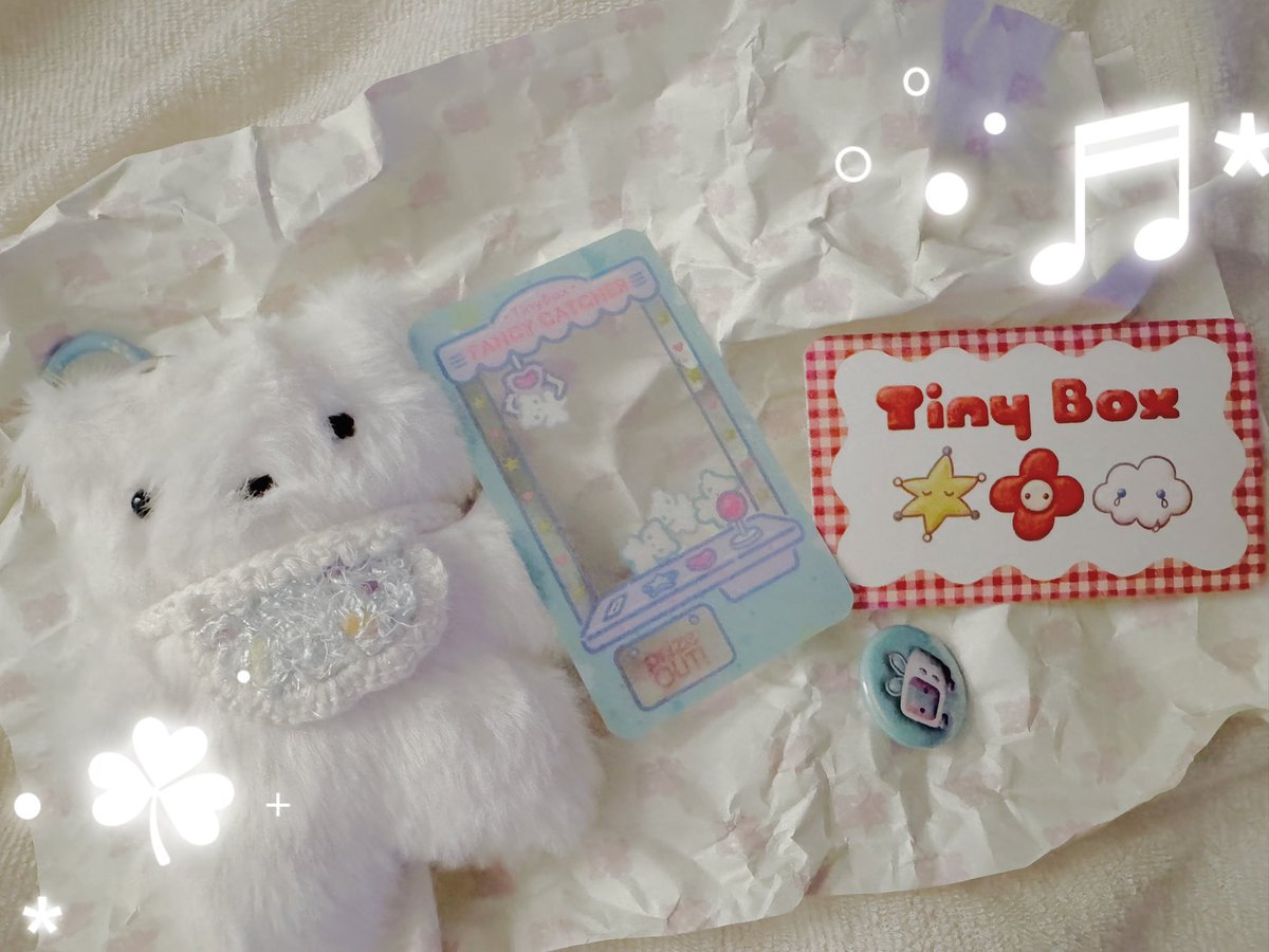 _youngoyster's tweet image. 可愛い子が届きました(˙ᴥ˙)♡♡おまけも可愛すぎ！
 #withTinyBox